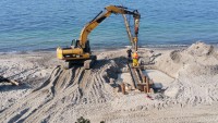 Ostseebad Nienhagen: Reparatur der Buhnen