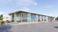 Entwurf des Edeka-Marktes in Ostseebad Nienhagen