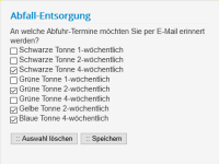 E Mail Auswahl