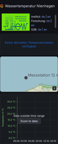 Anzeige im Fall einer Störung Anzeige im Fall einer Störung