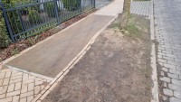 Ostseebad Nienhagen: Der Bürgersteig in der Strandstraße wurde repariert.