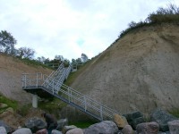 Ostseebad Nienhagen: Treppe am Schulweg