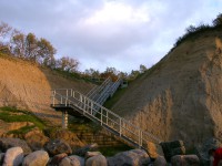 Ostseebad Nienhagen: Treppe am Schulweg
