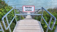 Ostseebad Nienhagen: Treppe am Schulweg